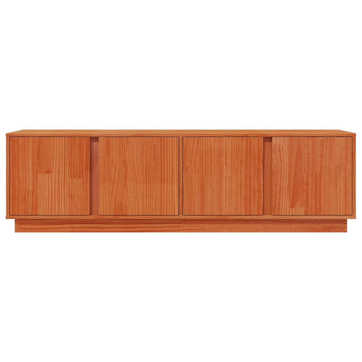TV-skab VoksBrun 140 x 40 x 40 cm Massivt fyrretræ