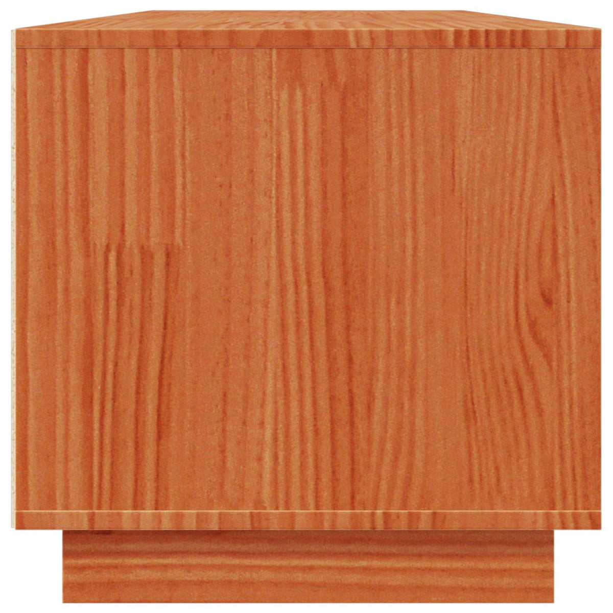 TV-skab VoksBrun 140 x 40 x 40 cm Massivt fyrretræ