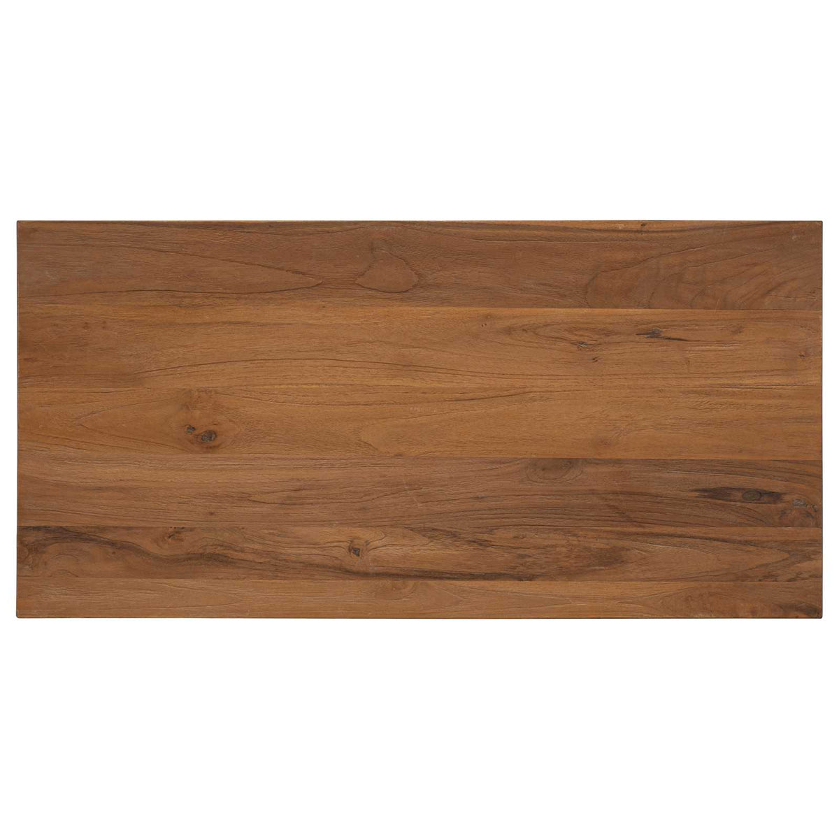 Sofabord Naturfarvet 100 x 50 x 40 cm Massiv Teaktræ