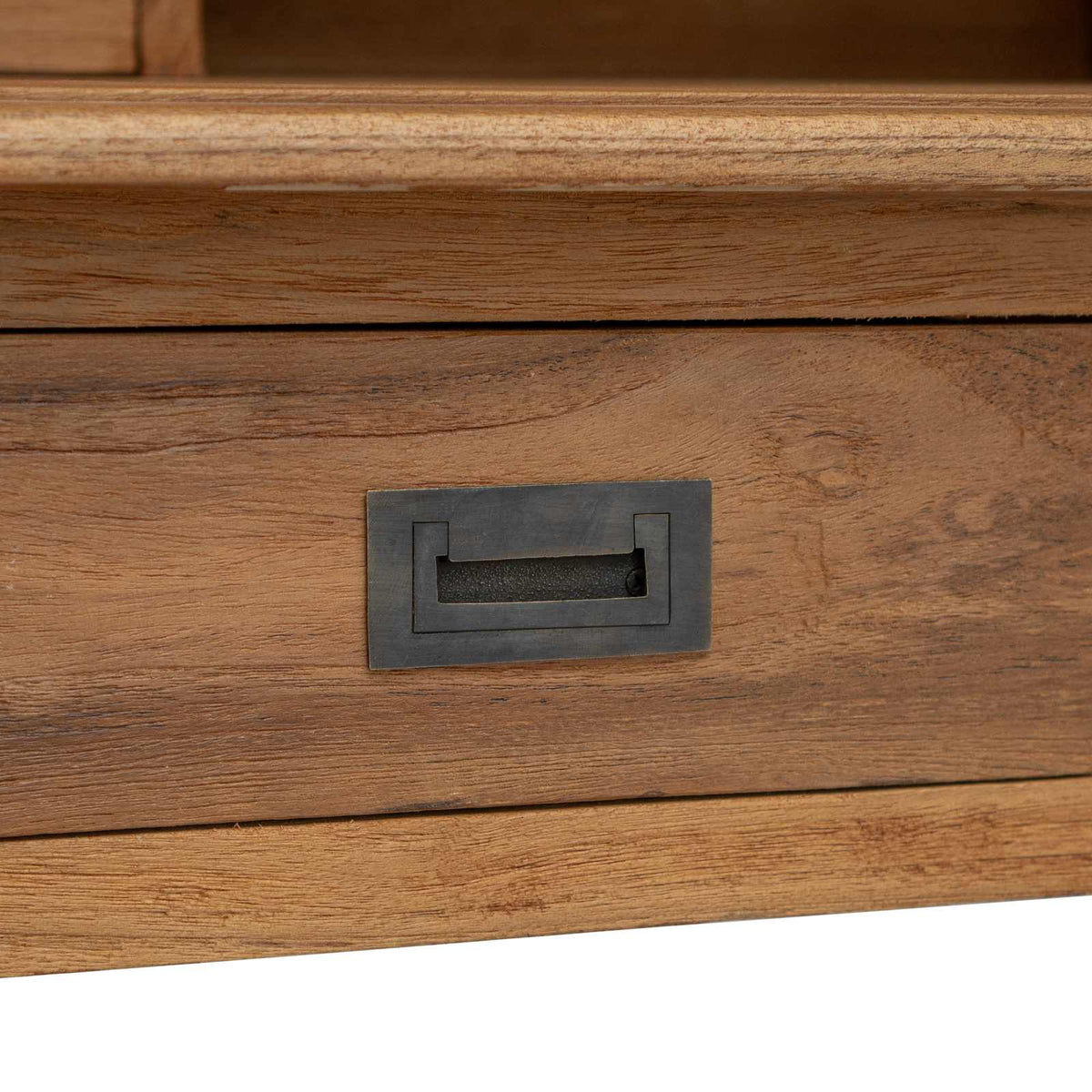 Skrivebord Naturfarvet 89,5 x 49,5 x 100 cm Massiv Teaktræ
