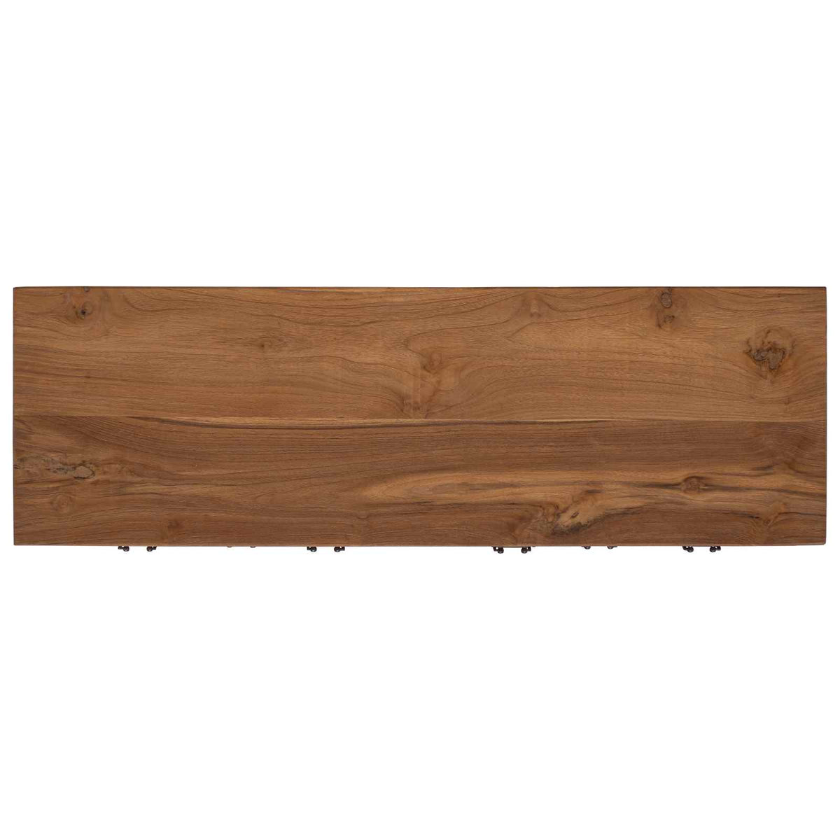 Sideboard Naturfarvet 110 x 35 x 75,5 cm Massiv Teaktræ