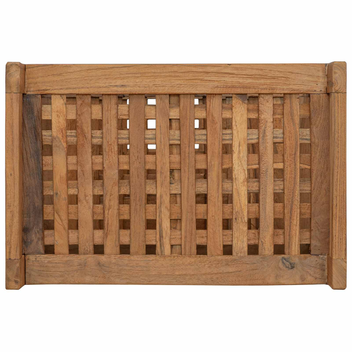 Badeværelseshylde Naturfarvet 45 x 30 x 71 cm Massiv Teaktræ