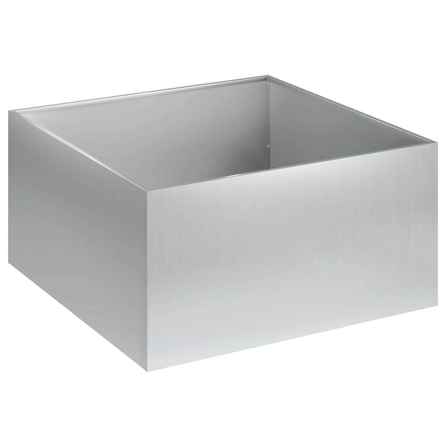 Have Blomsterkrukke Sølv 60 x 60 x 30 cm Galvaniseret stål