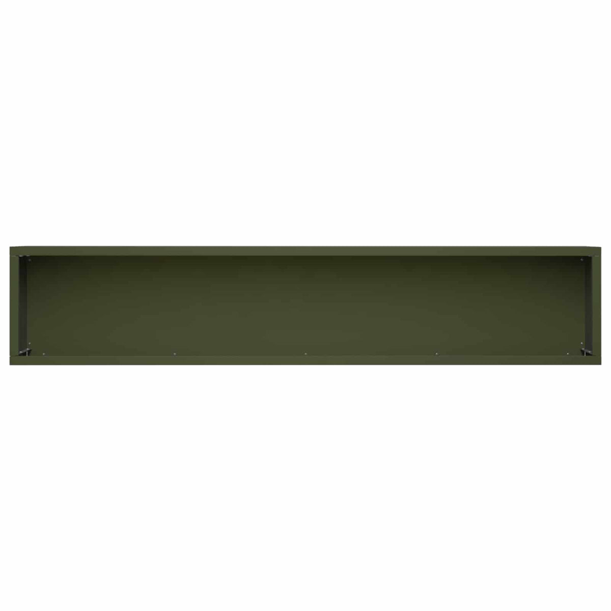 Have Blomsterkrukke Olivengrøn 100 x 20 x 20 cm Koldvalset stål