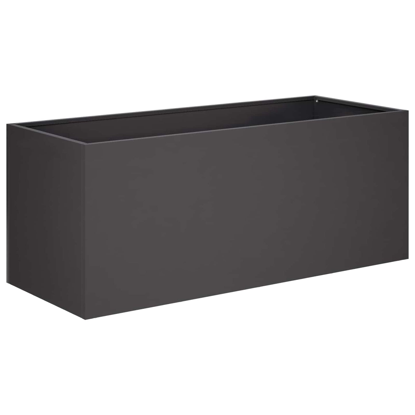 Have Blomsterkrukke 2 stk. Sort 100 x 40 x 40 cm