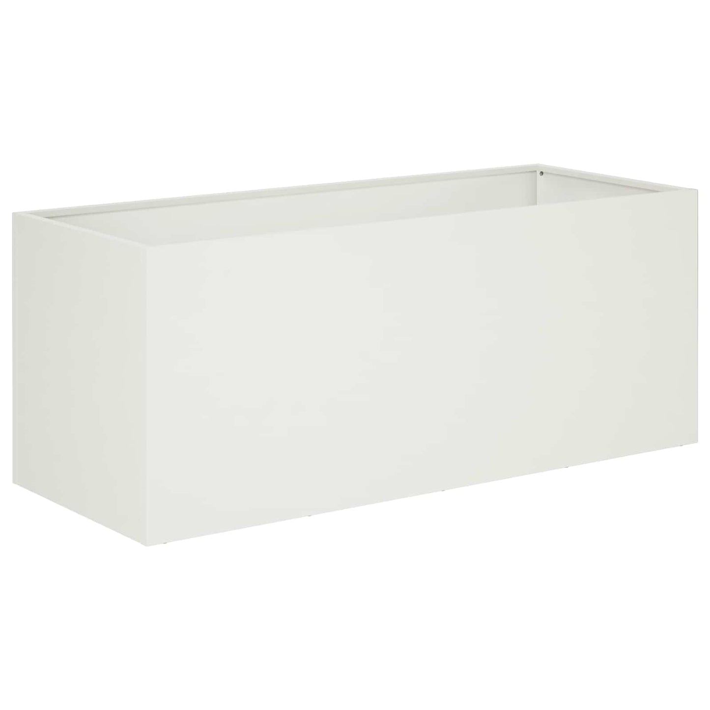 Have Blomsterkrukke Hvid 100 x 40 x 40 cm Koldvalset stål