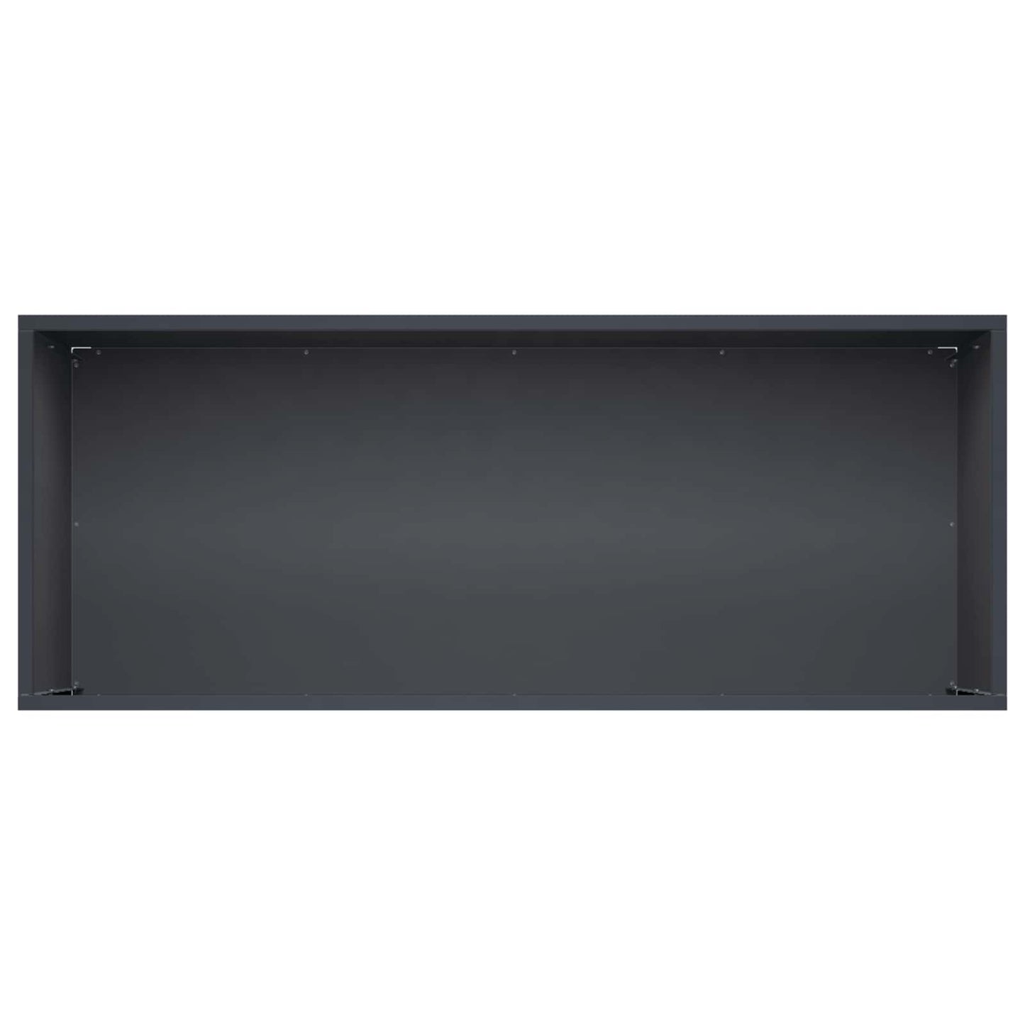 Have Blomsterkrukke 2 stk. Antracit 100 x 40 x 40 cm