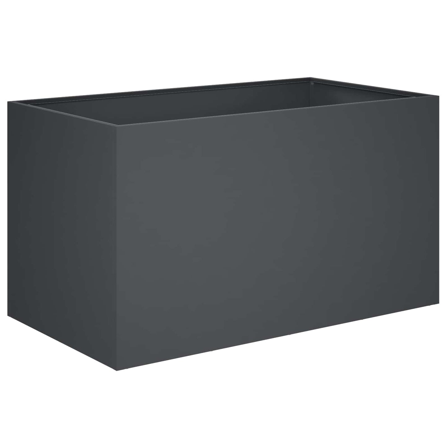 Have Blomsterkrukke 2 stk. Antracit 100 x 50 x 50 cm