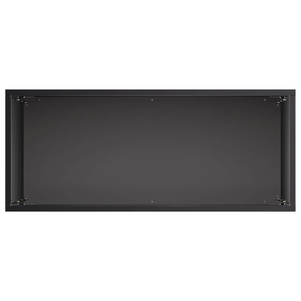 Have Blomsterkrukke 2 stk. Sort 40 x 20 x 75 cm Koldvalset stål