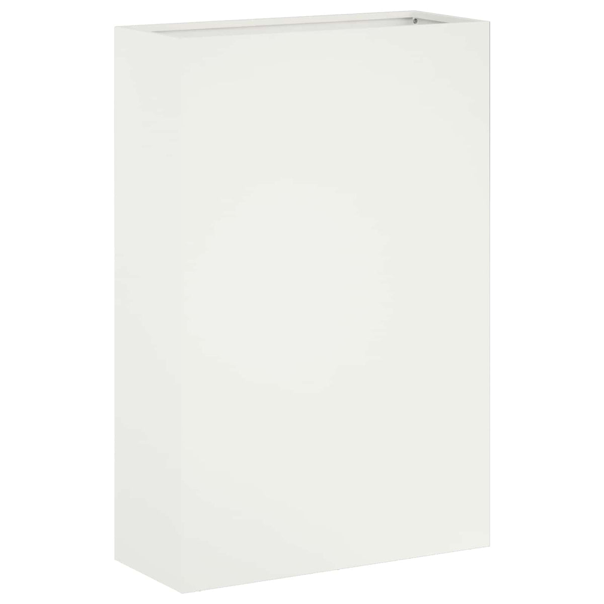 Have Blomsterkrukke 2 stk. Hvid 40 x 20 x 75 cm Koldvalset stål
