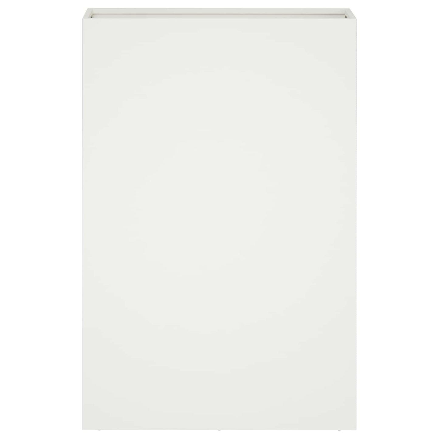 Have Blomsterkrukke 2 stk. Hvid 40 x 20 x 75 cm Koldvalset stål