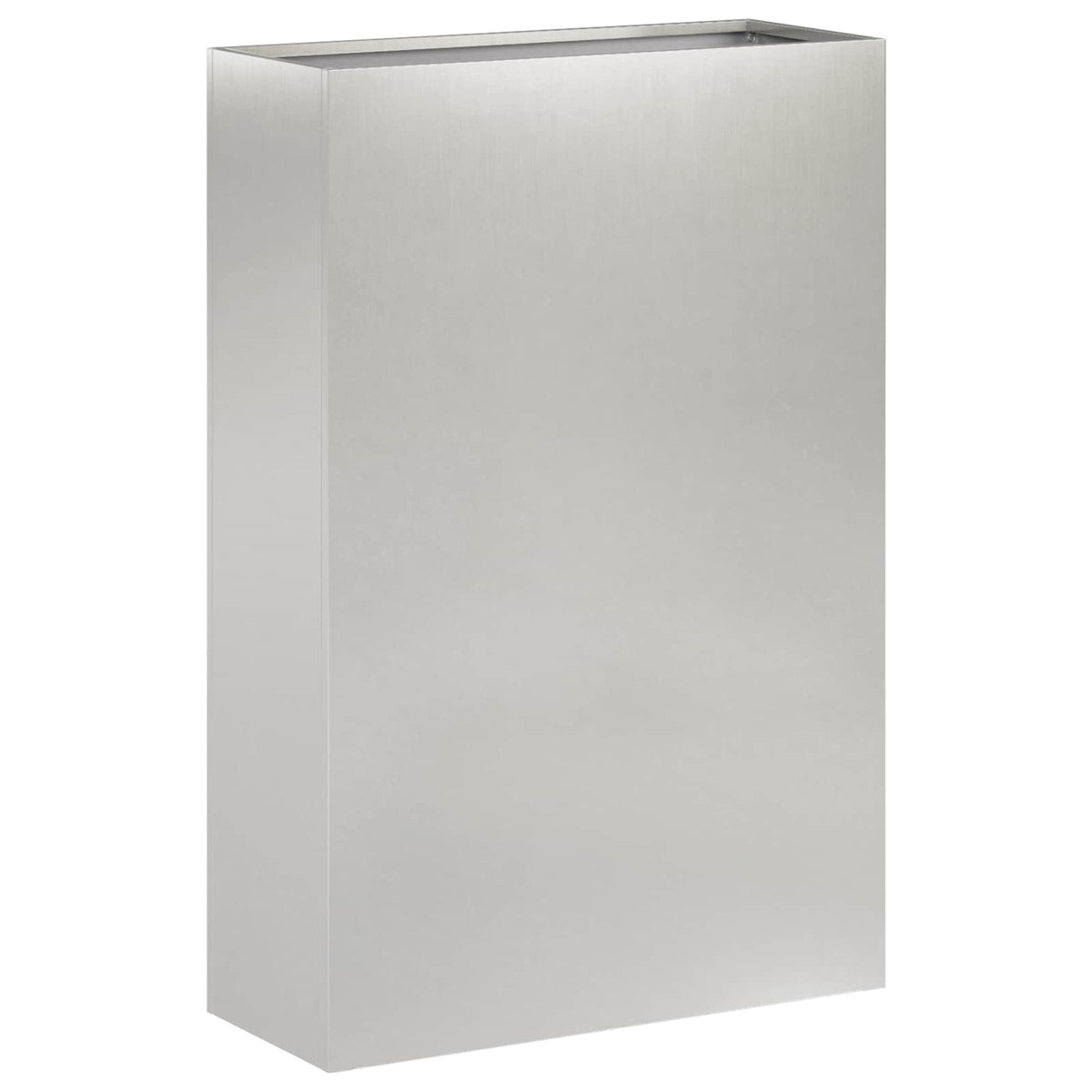 Have Blomsterkrukke 2 stk. Sølv 40 x 20 x 75 cm Rustfrit stål