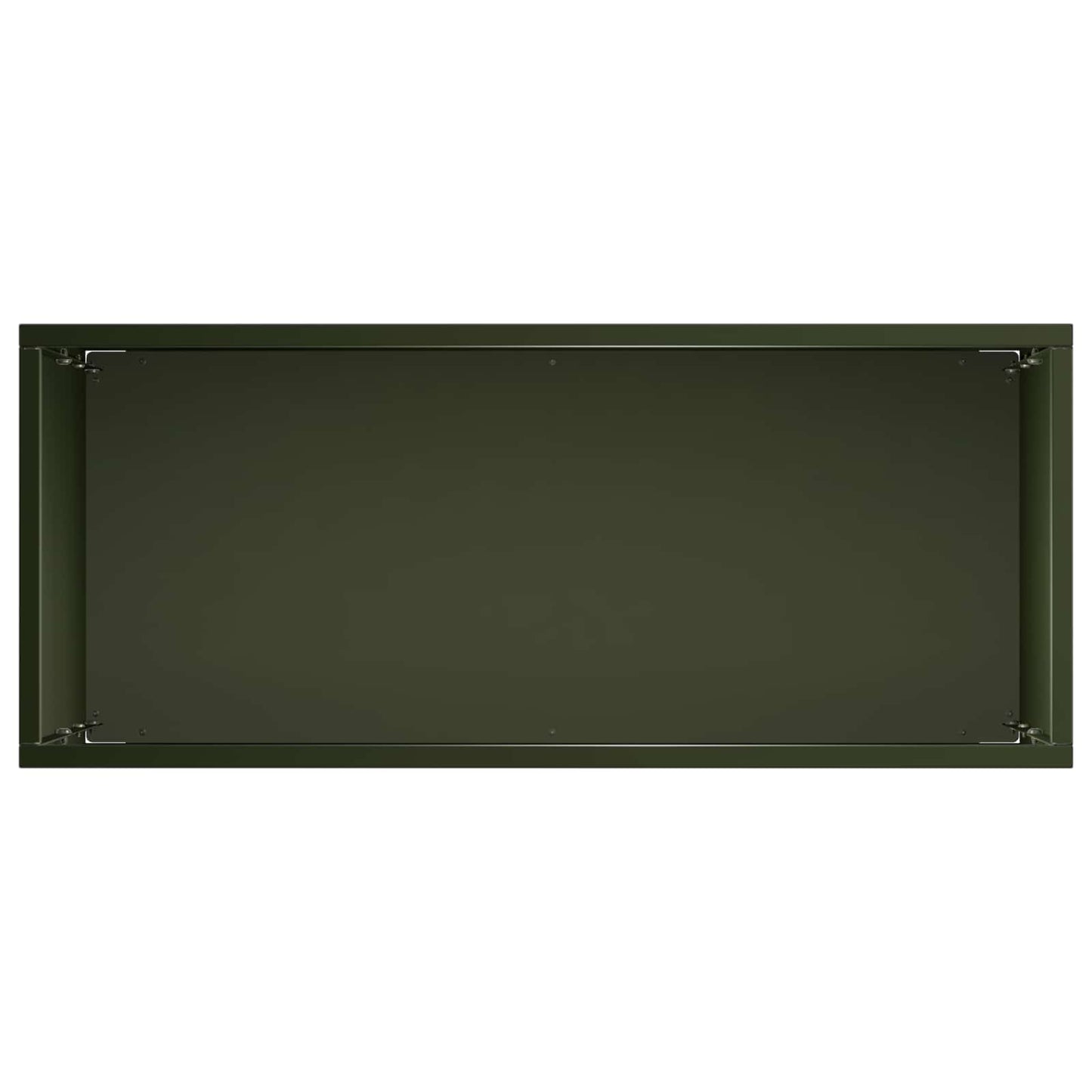 Have Blomsterkrukke Olivengrøn 50 x 20 x 75 cm Koldvalset stål
