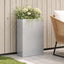 Have Blomsterkrukke Sølv 50 x 20 x 75 cm Galvaniseret stål