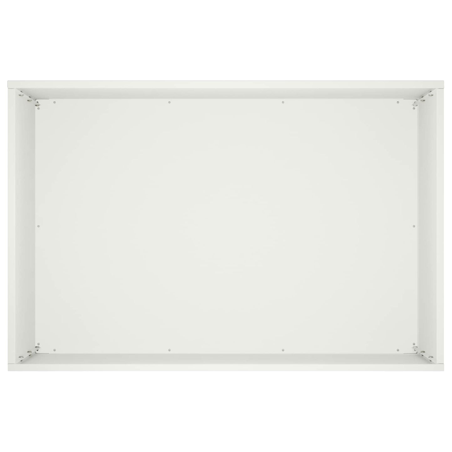 Have Blomsterkrukke Hvid 60 x 40 x 50 cm Koldvalset stål