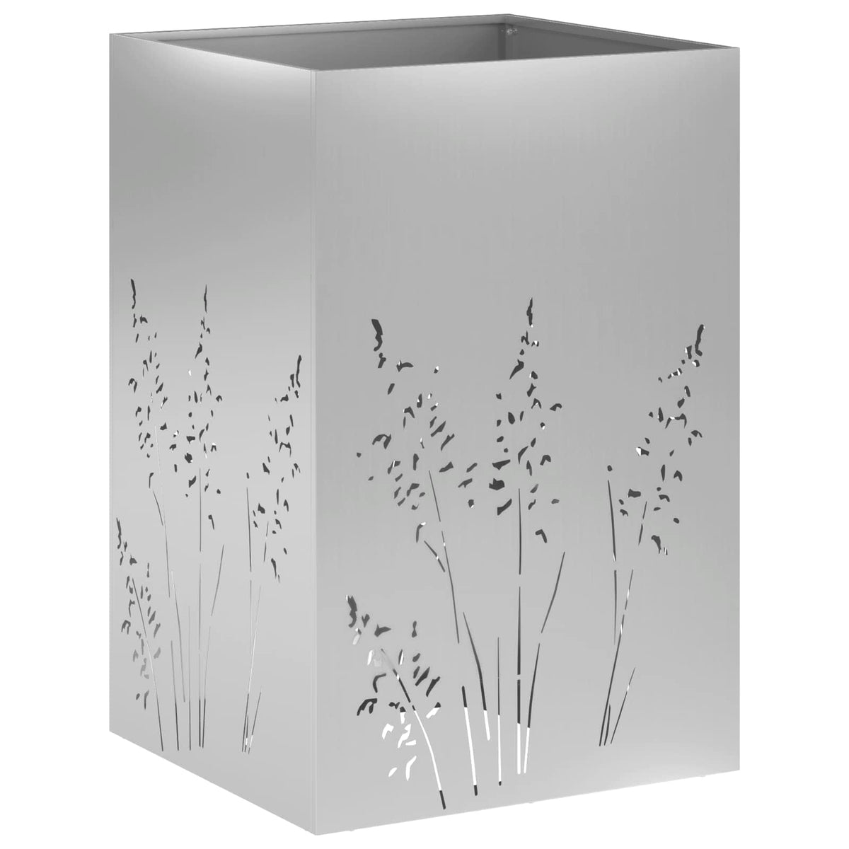 Have Blomsterkrukke Sølv 50 x 50 x 75 cm Galvaniseret stål