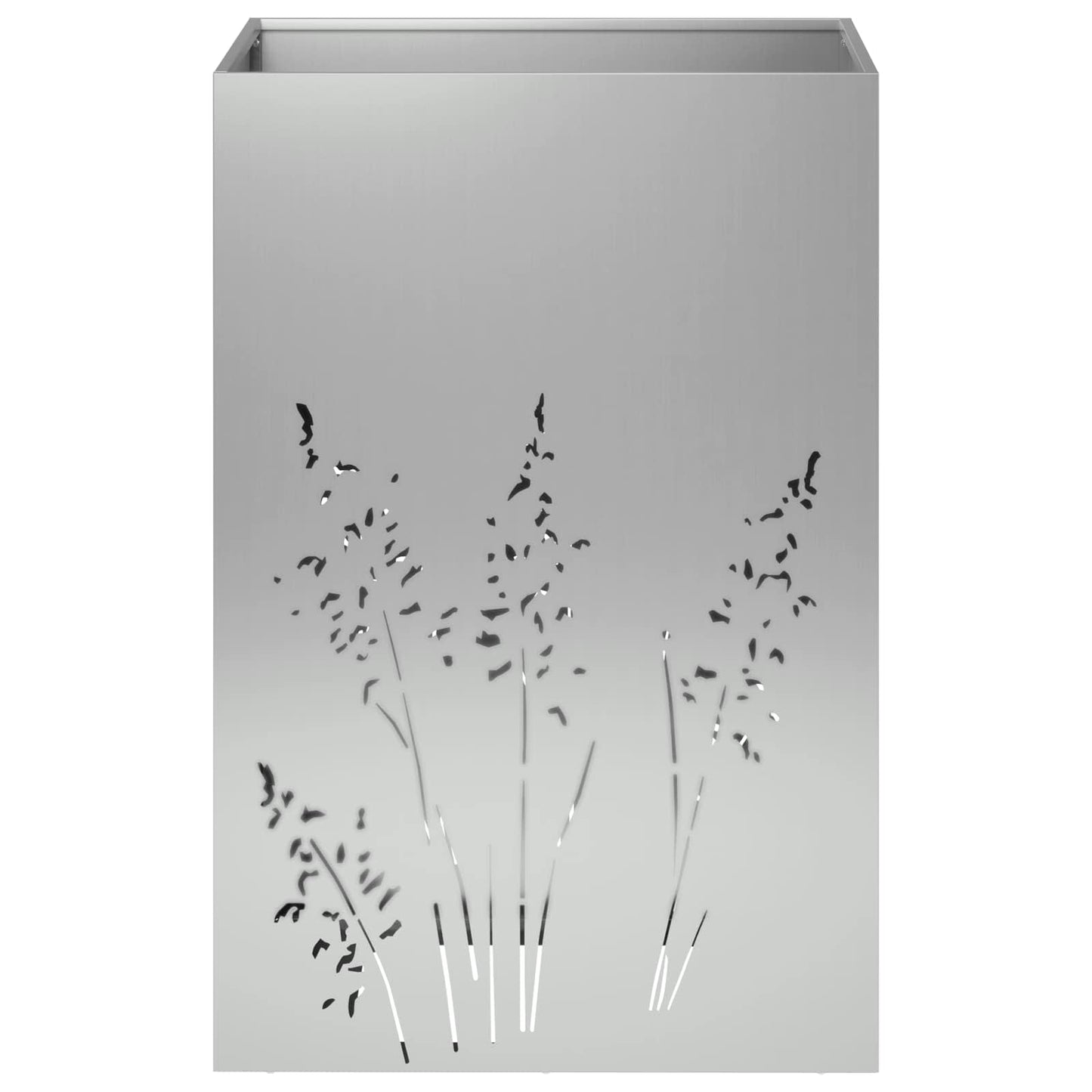 Have Blomsterkrukke 2 stk. Sølv 50 x 50 x 75 cm