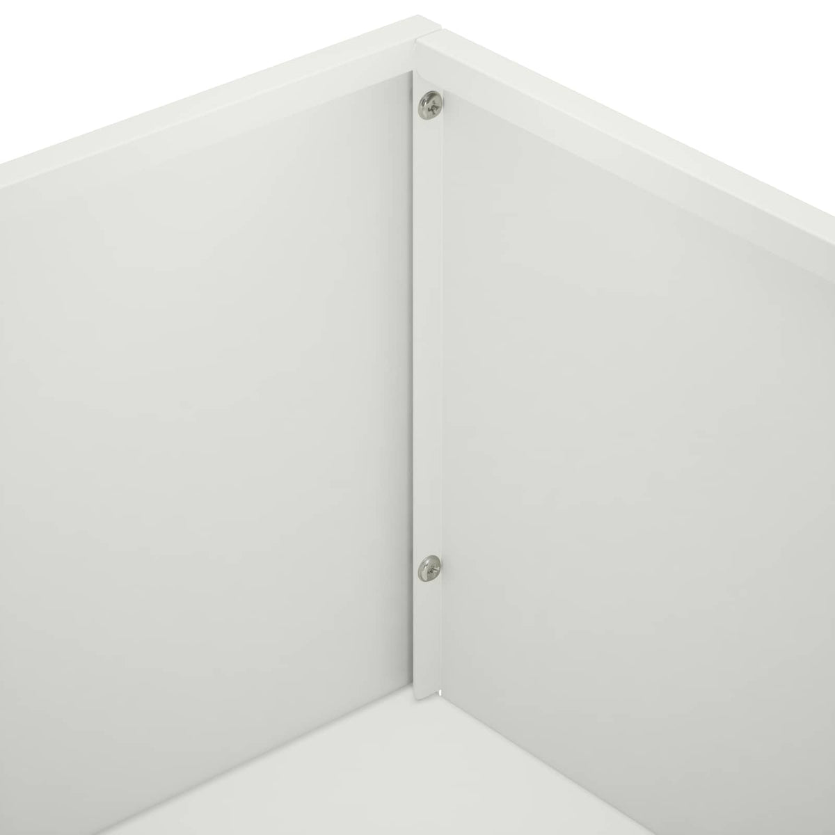Have Blomsterkrukke 2 stk. Hvid 50 x 30 x 75 cm Koldvalset stål