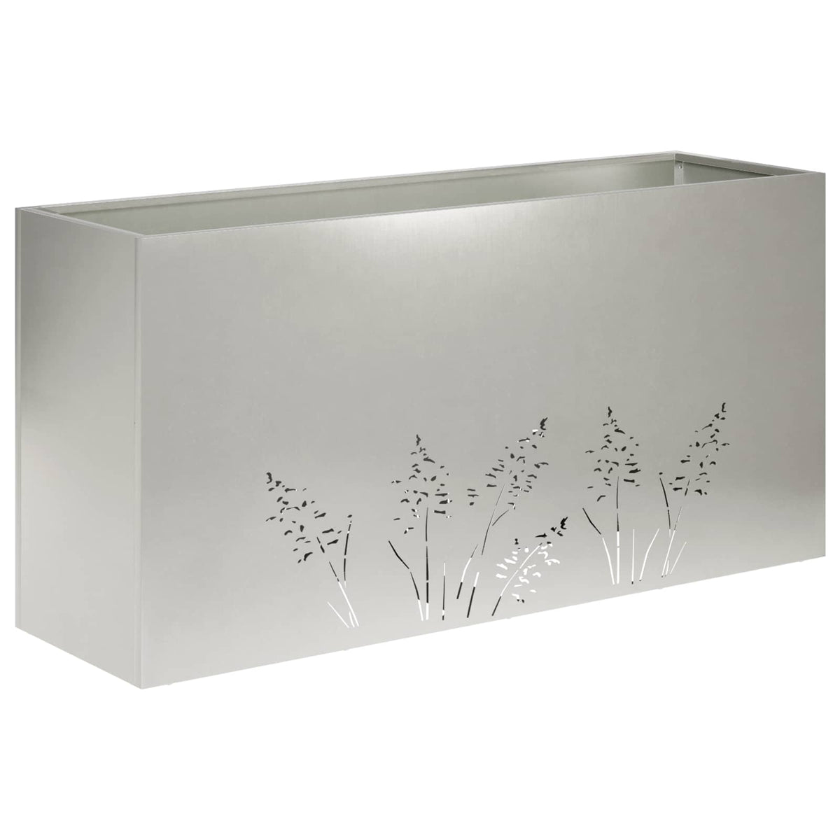 Have Blomsterkrukke Sølv 100 x 30 x 49 cm Rustfrit stål