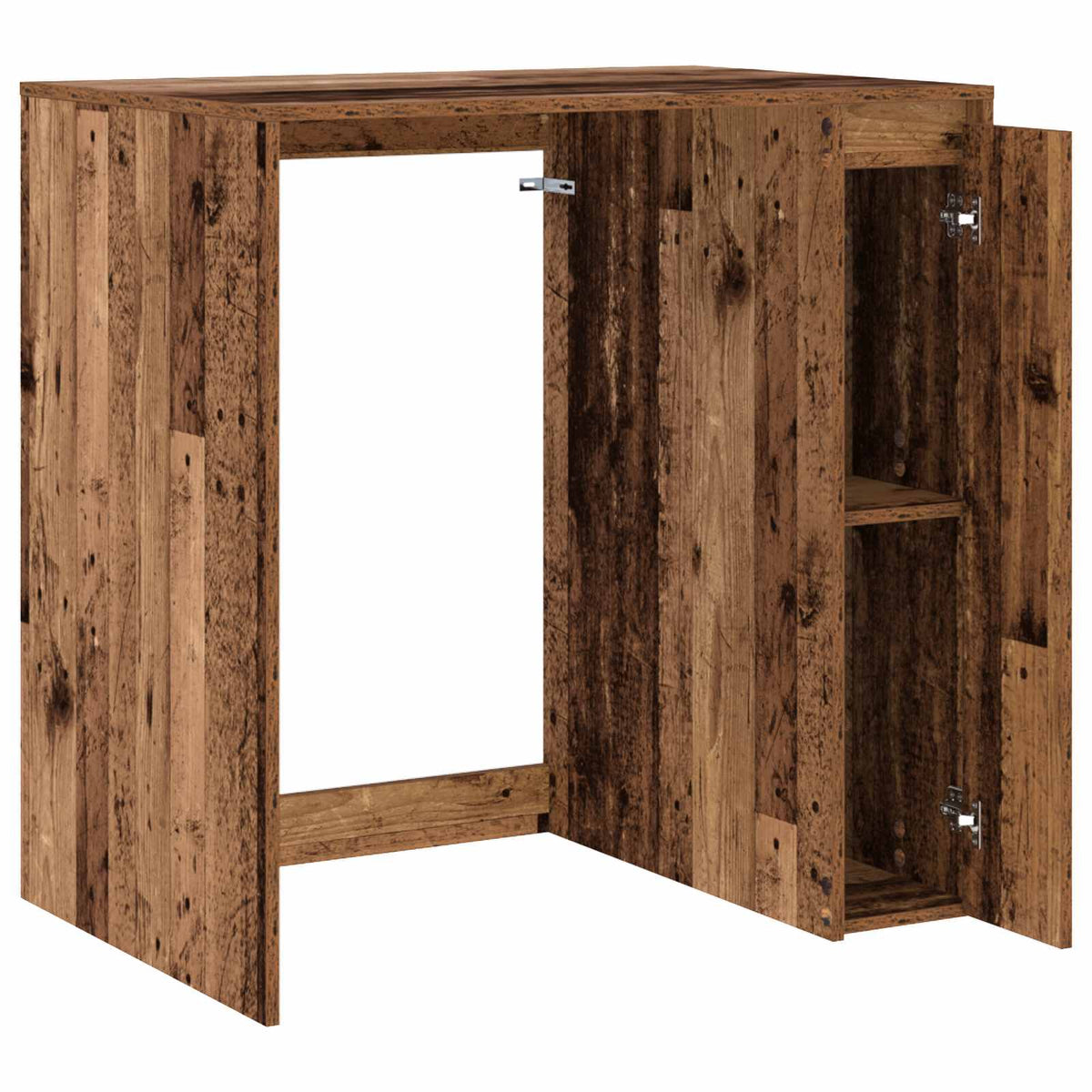 Vaskemaskine Skab Gammelt træ 87 x 60 x 89 cm Konstrueret træ