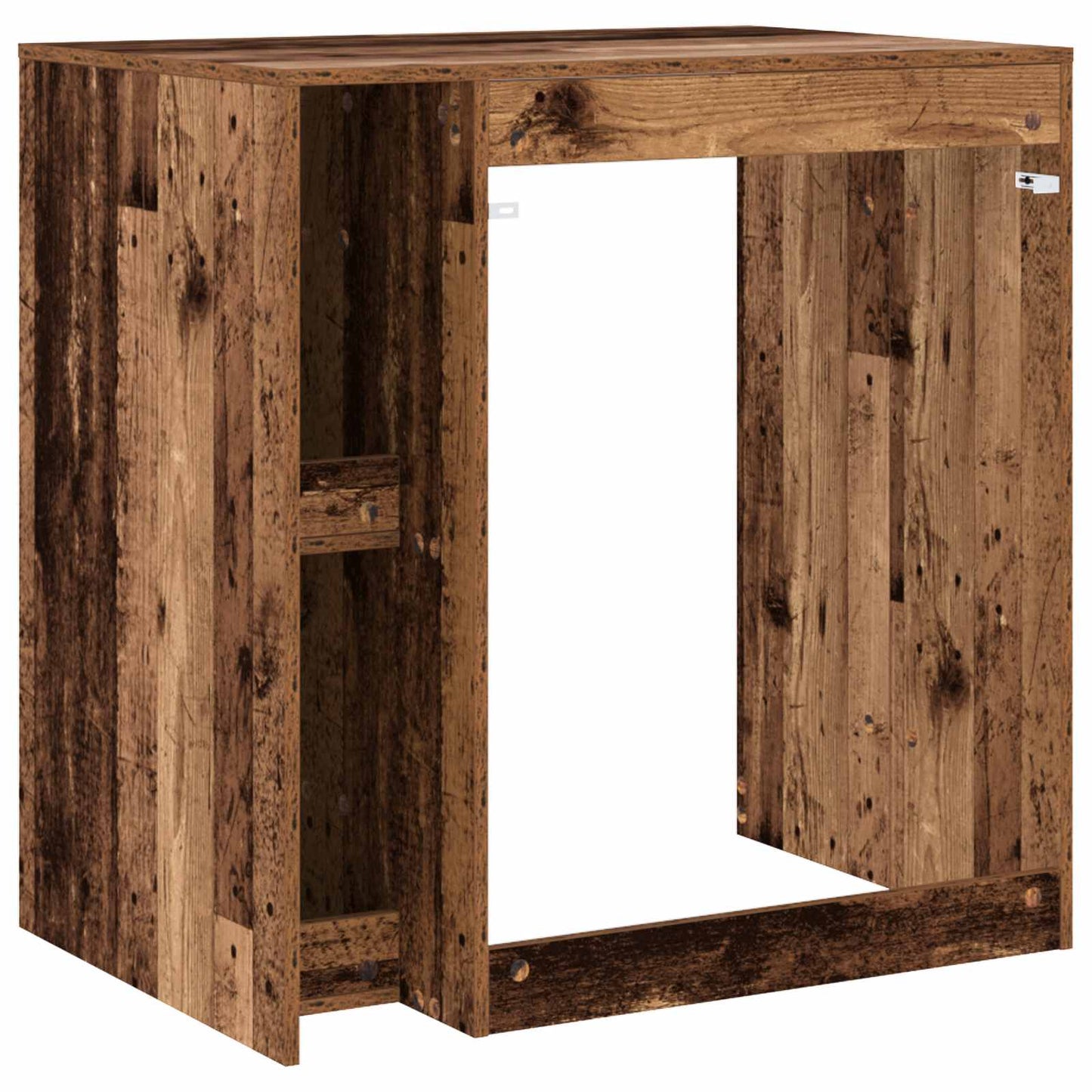 Vaskemaskine Skab Gammelt træ 87 x 60 x 89 cm Konstrueret træ