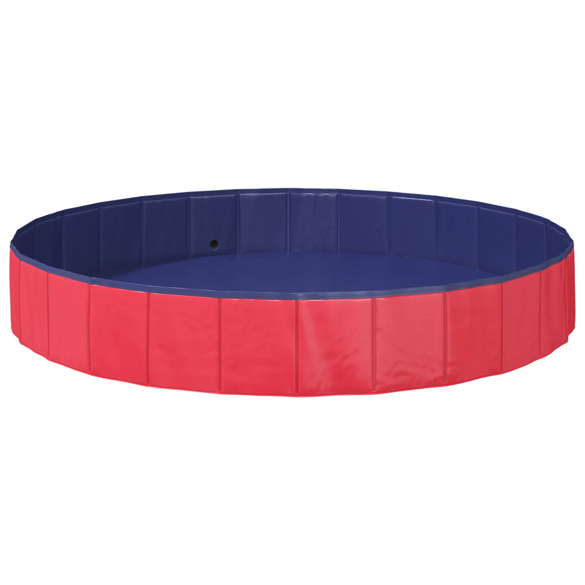 Hund Pool Ø200 x 30 cm Tykt PVC Rød
