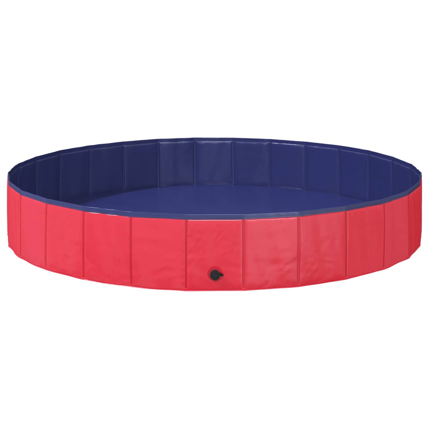 Hund Pool Ø200 x 30 cm Tykt PVC Rød