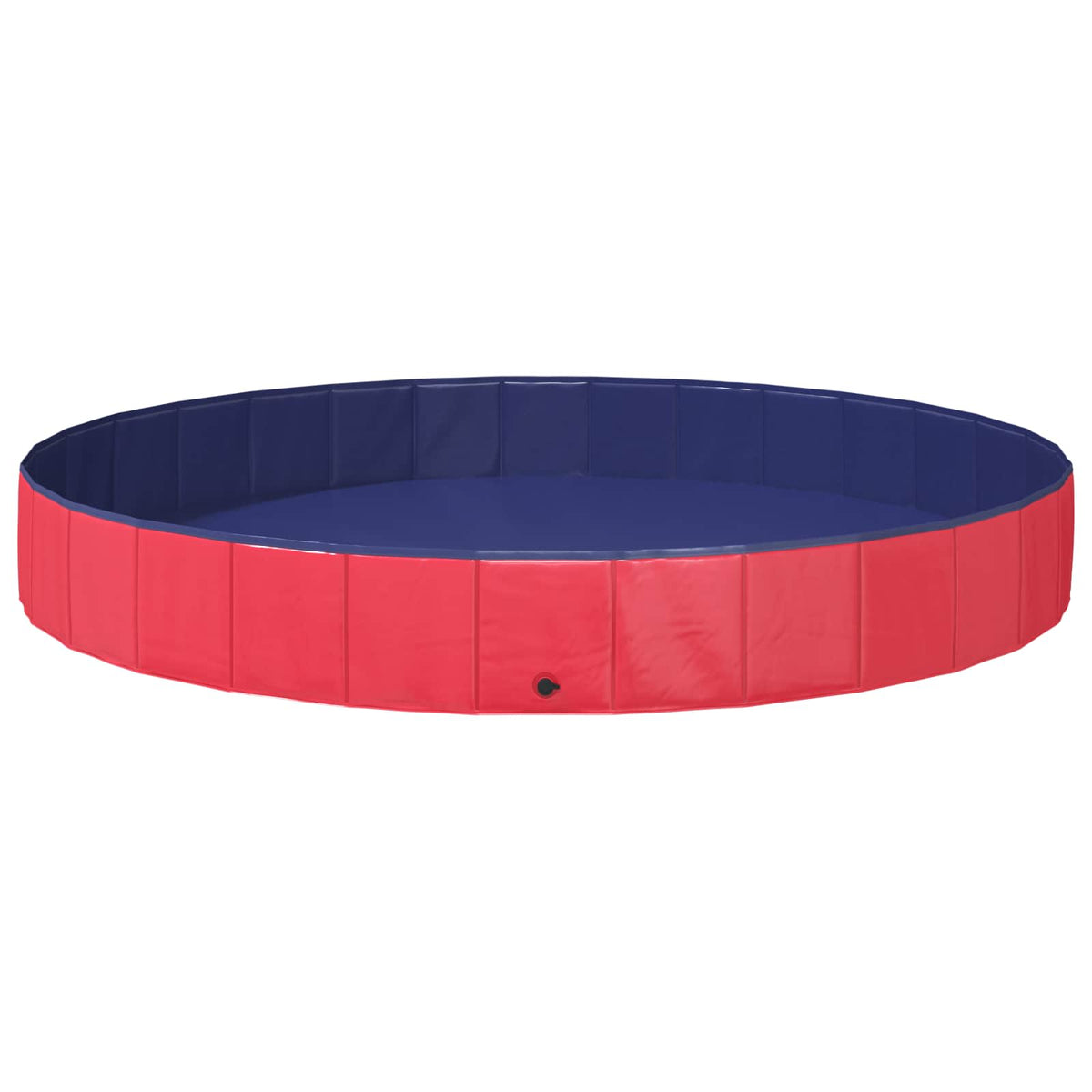 Hund Pool Ø300 x 38 cm Tykt PVC Rød