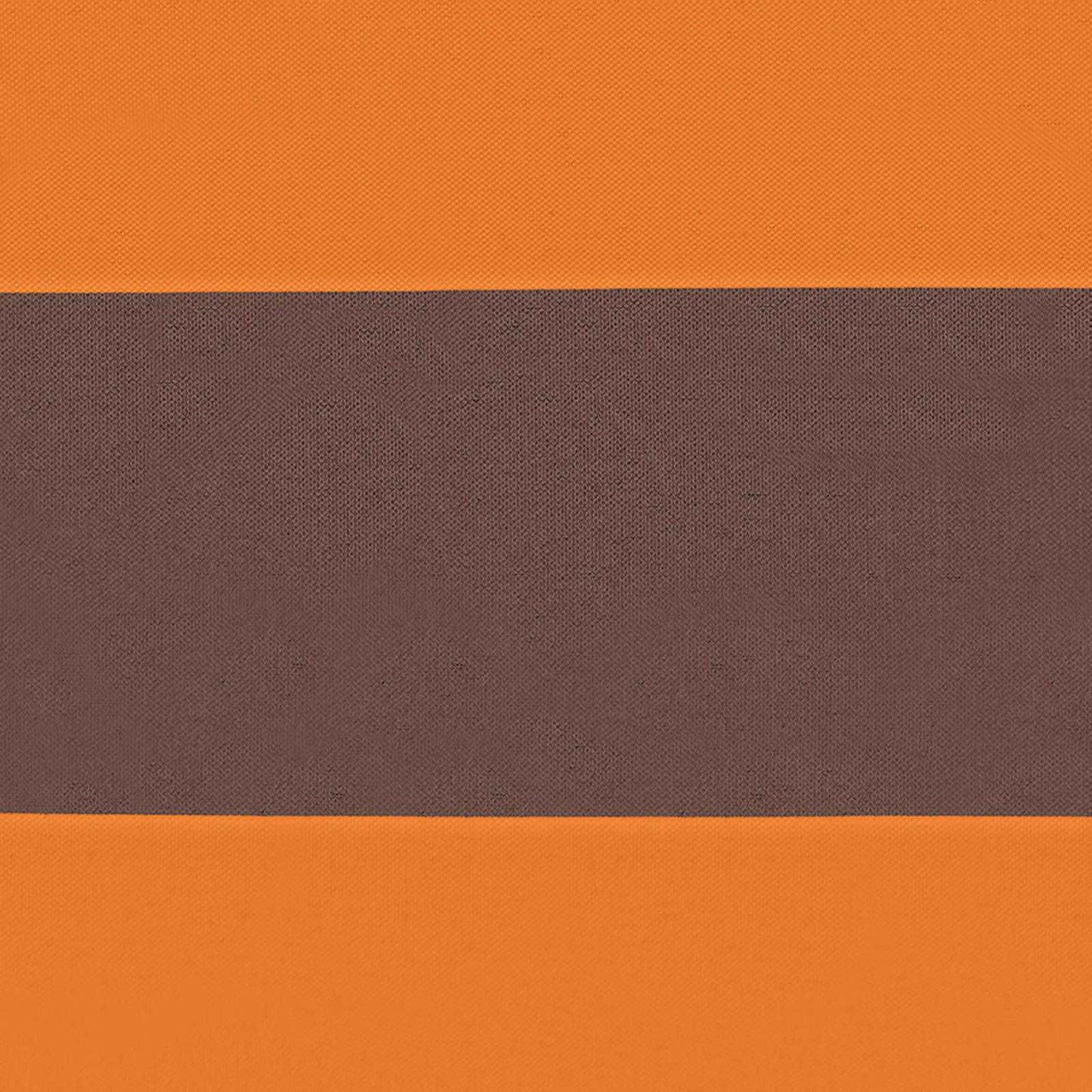 Altan Skærm 100 x 700 cm Oxford stof Rektangulær Orange og Brun
