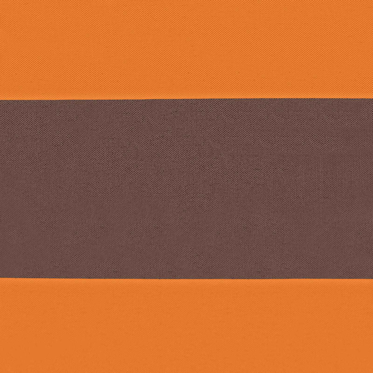 Altan Skærm 110 x 600 cm Oxford stof Rektangulær Orange og Brun