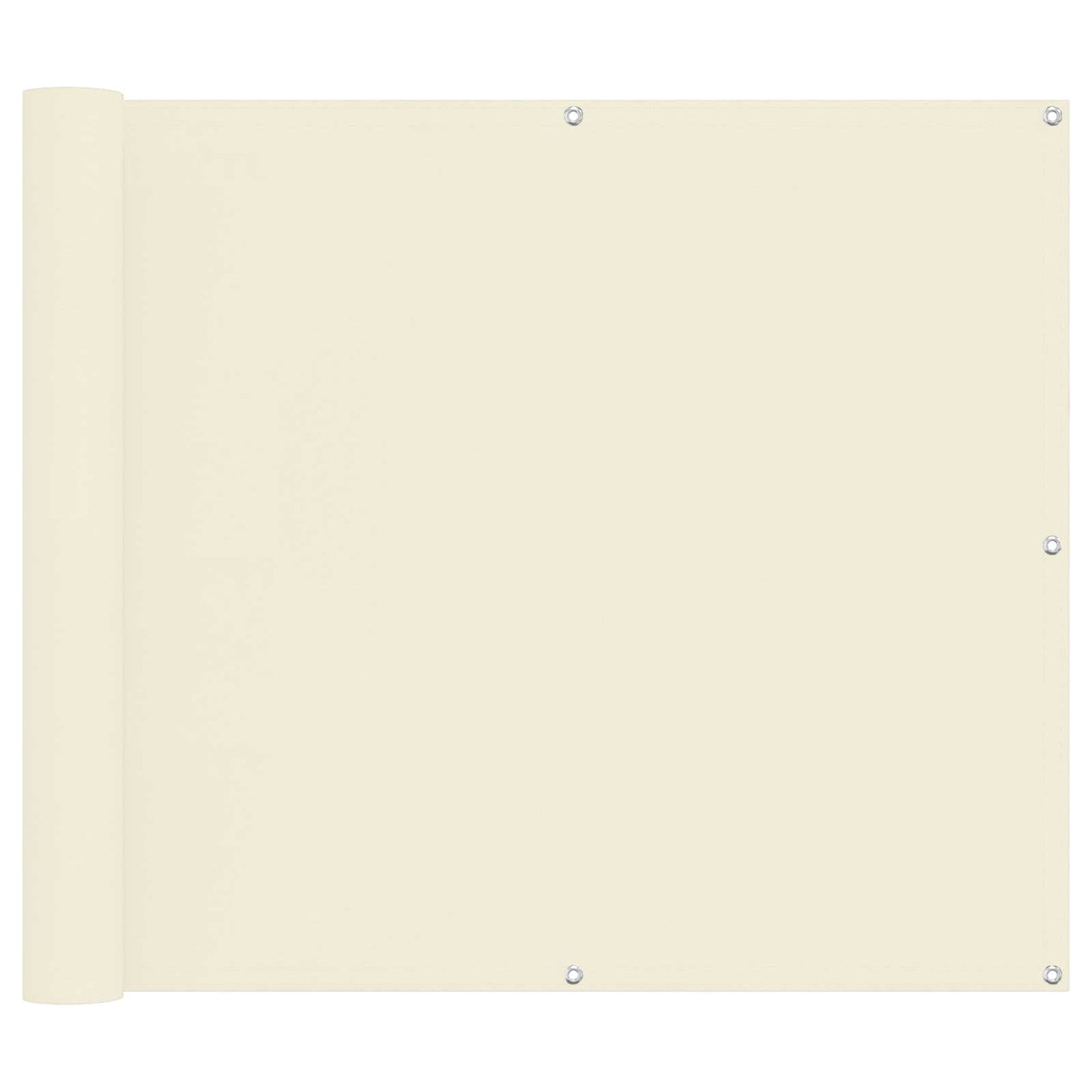 Altan Skærm 90 x 200 cm PU belagt oxford alu Rektangulær
