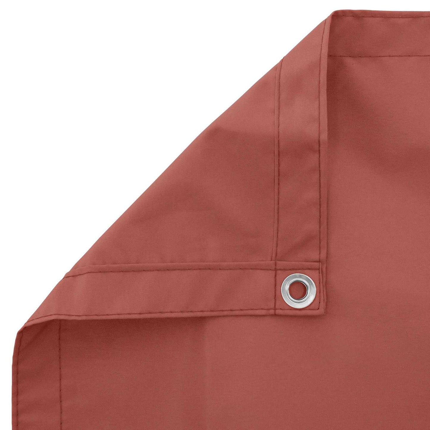 Altan Skærm 100 x 500 cm Oxford stof Rektangulær Terrakotta