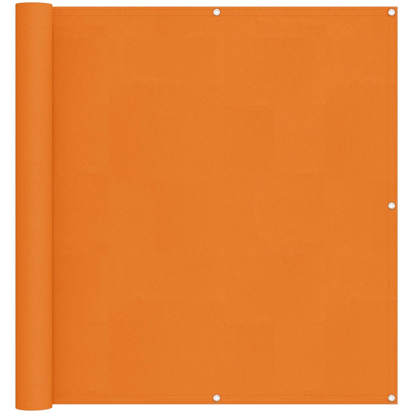 Altan Skærm 110 x 500 cm Oxford stof Rektangulær Orange