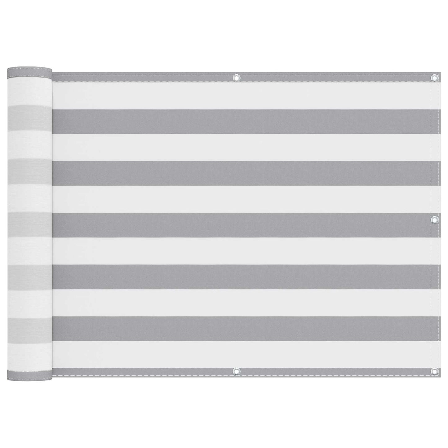 Altan Skærm 75 x 300 cm PU belagt oxford alu Rektangulær