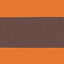 Solskygge sejl Orange og Brun 2,5 x 4,5 m 100% polyester Oxford