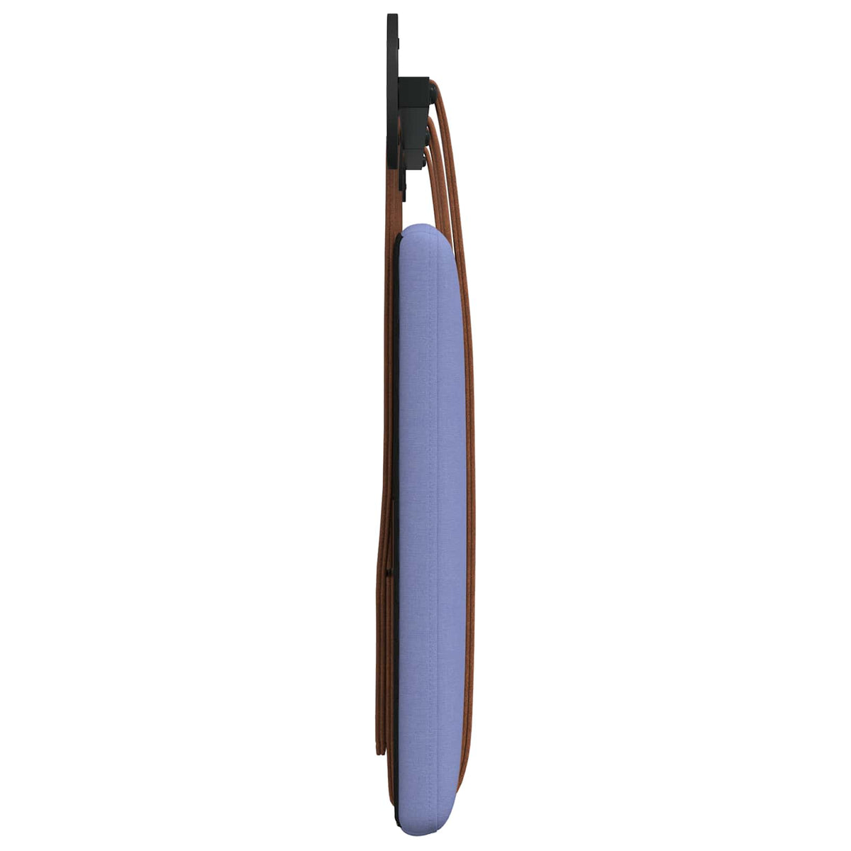 Hængende Hovedgavl Ensfarvet Jeans blå 190 x 55 x 5 cm Antik PU