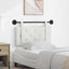 Hængende sengegavl Hvid Kunstlæder