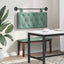 Hængende sengegavl Havgrøn Fløjl