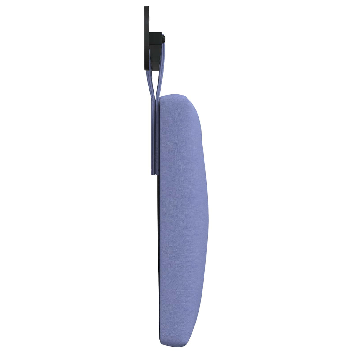 Hængende sengegavl Jeans blå Stof