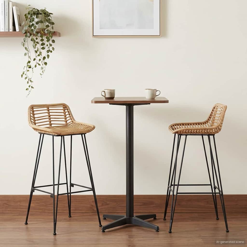 Barstol 44 x 46 x 91 cm Stangjern Dia, 10mm