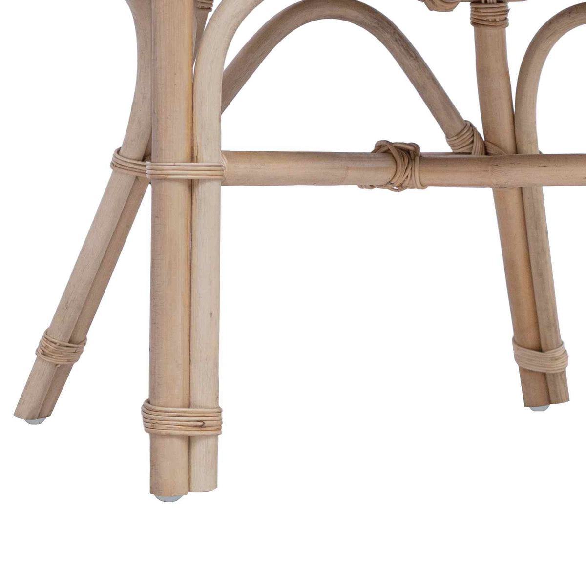 Staplestol Rattan Naturfarvet 60 x 60 x 81 cm