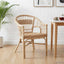 Staplestol Rattan Naturfarvet 60 x 60 x 81 cm