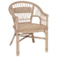 Staplestol Rattan Naturfarvet 60 x 60 x 81 cm