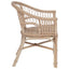 Staplestol Rattan Naturfarvet 60 x 60 x 81 cm
