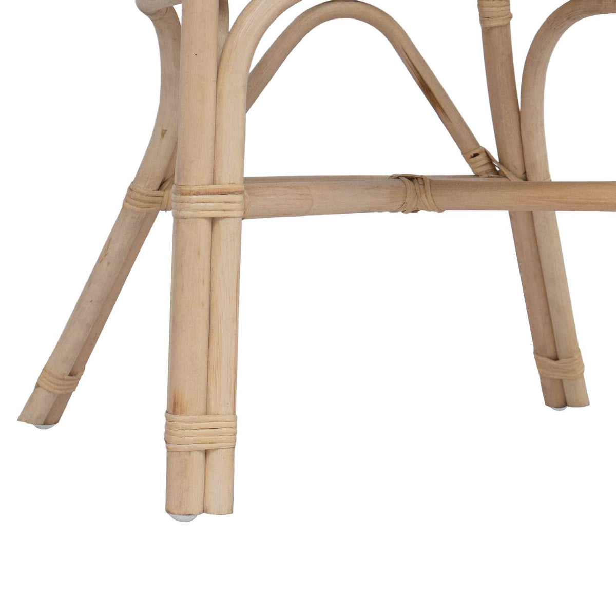 Staplestol Naturfarvet 58 x 60 x 81 cm Rattan