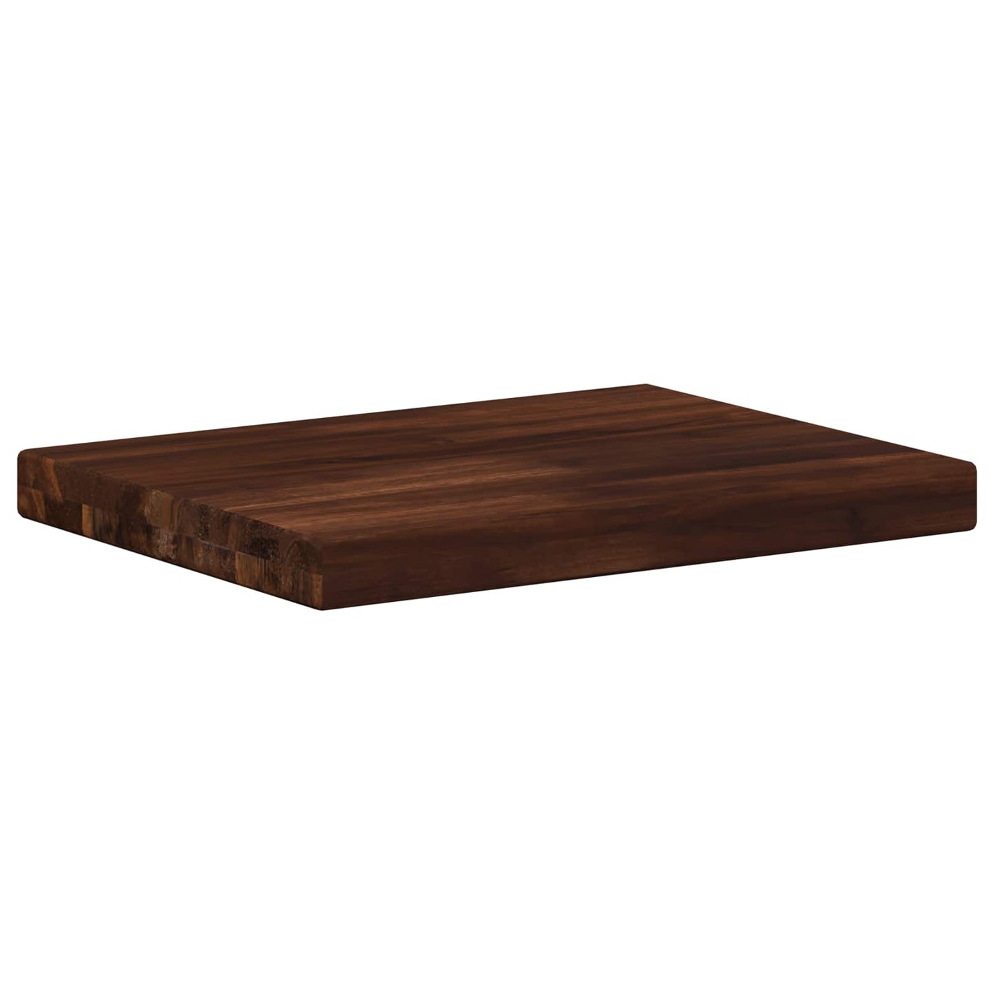 Rektangulært Bordplade 90 x 50 x 3,5 cm Rektangulær Mørk Brun