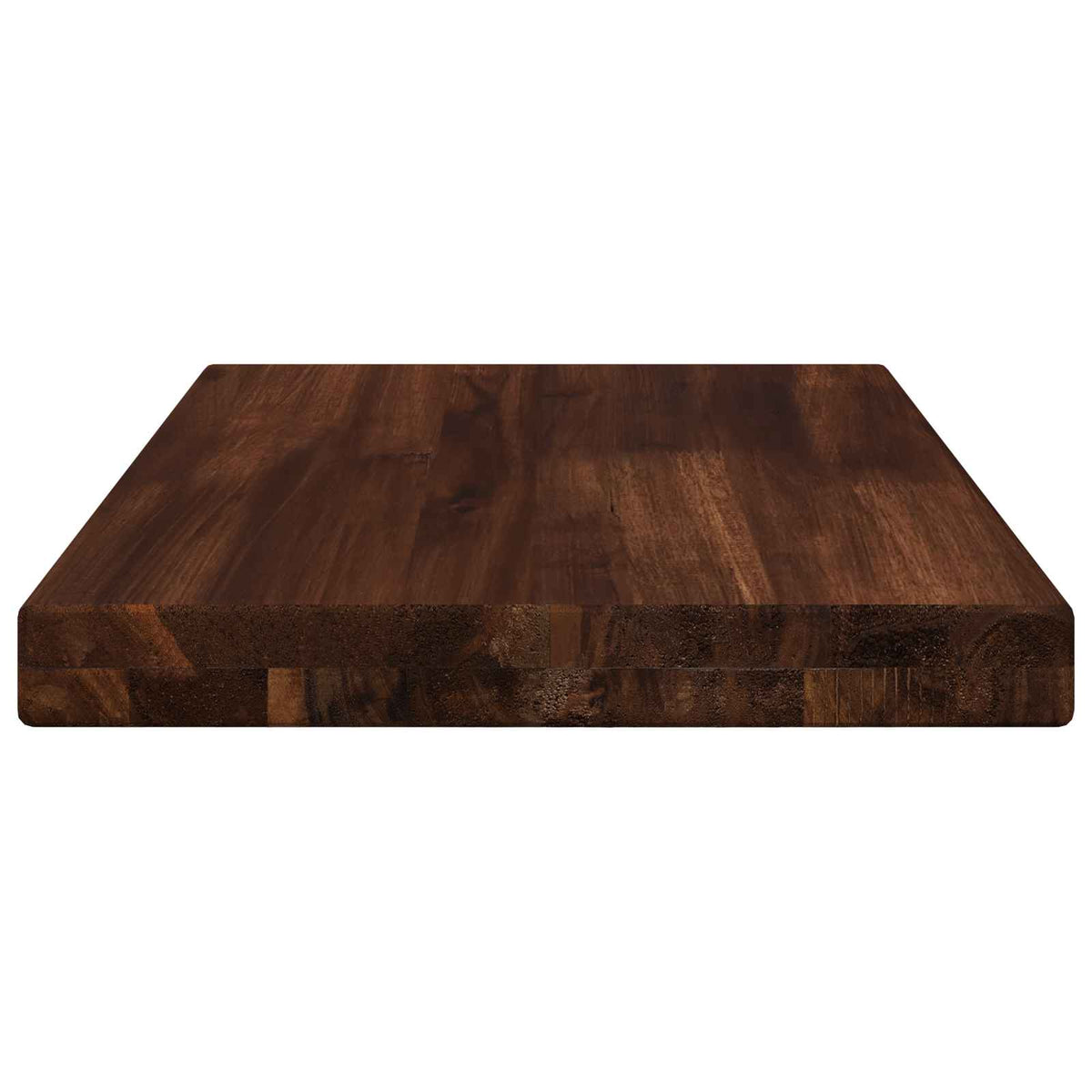 Rektangulært Bordplade 90 x 50 x 3,5 cm Rektangulær Mørk Brun