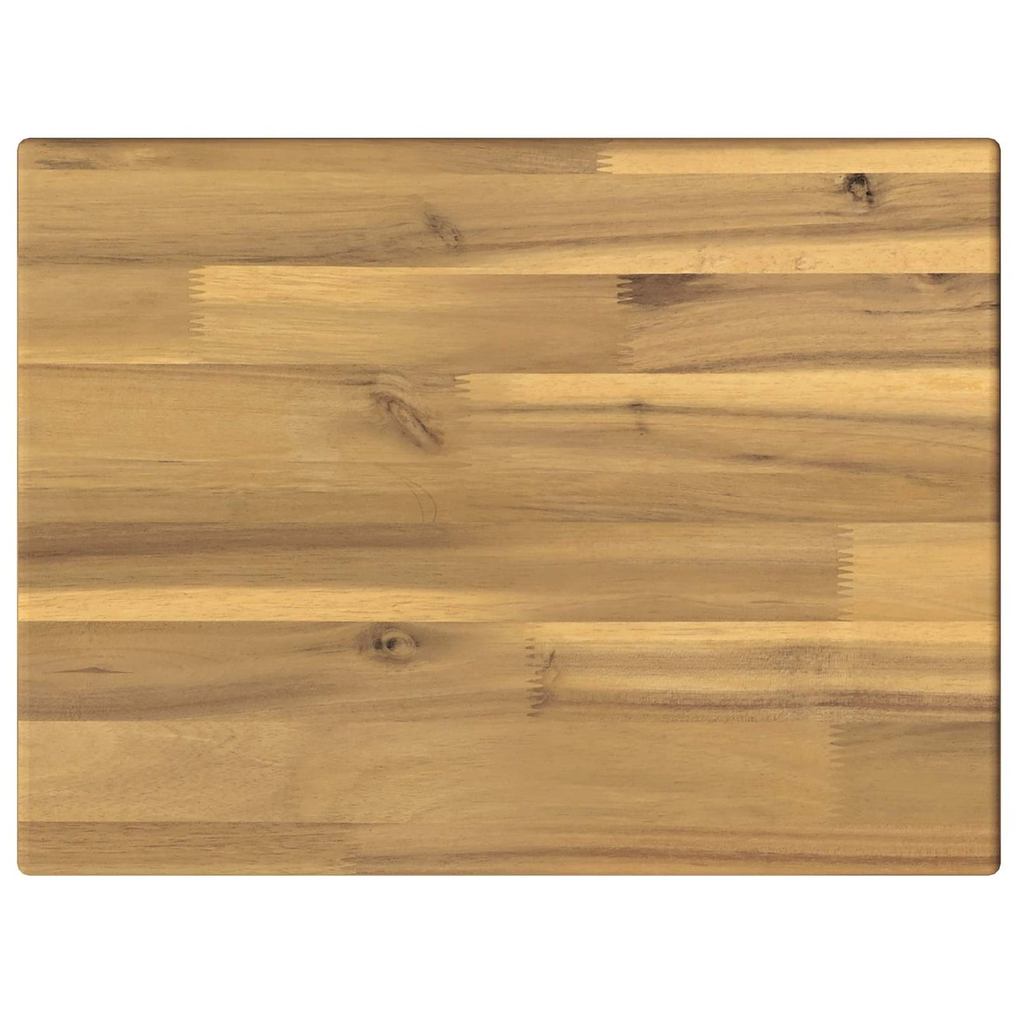 Rektangulært Bordplade 90 x 50 x 3,5 cm Rektangulær Hvid