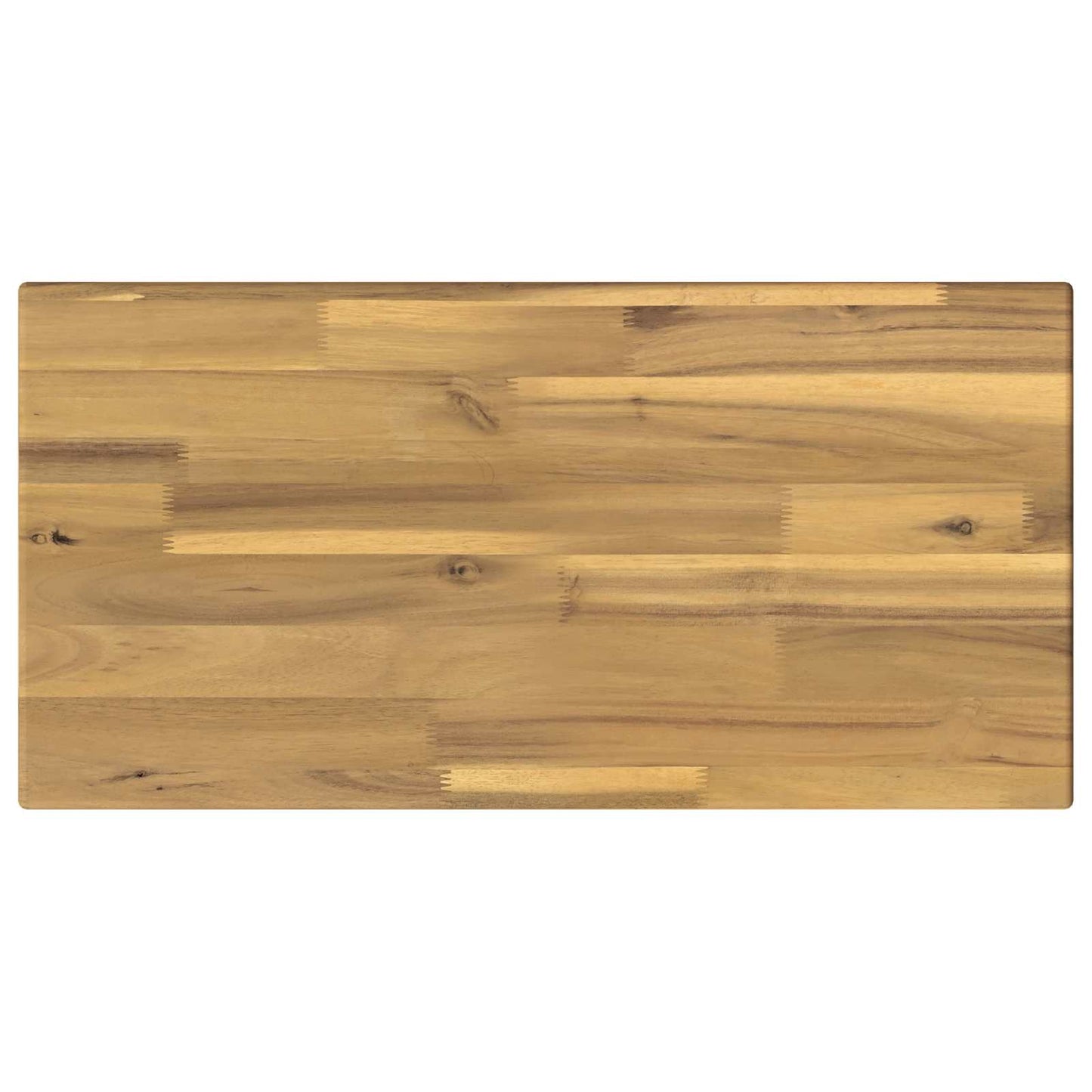 Rektangulært Bordplade 90 x 50 x 3,5 cm Rektangulær Hvid
