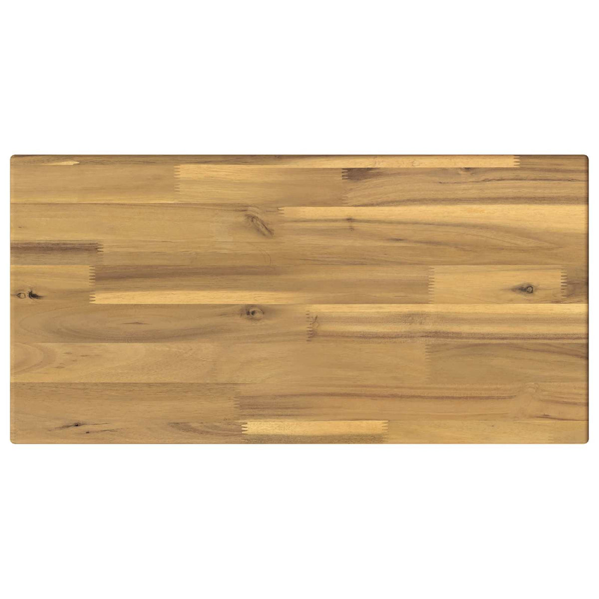 Rektangulært Bordplade 90 x 50 x 3,5 cm Rektangulær Hvid